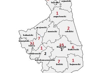 Kto zdrowieje, a kogo pokonał koronawirus? Dane dla Podlaskiego [MAPA, LISTA]