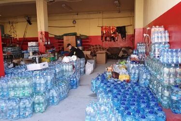 Żywność i woda dla strażaków walczących z pożarem Parku. Zbiórka w Białymstoku