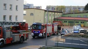 Pożar w mieszkaniu przy ul. Łąkowej