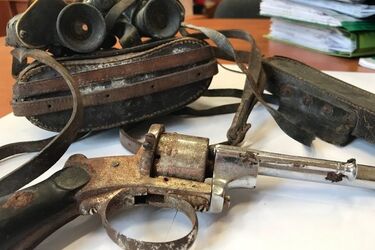 Cenne znalezisko w jednej z piwnic przy ul. Warszawskiej