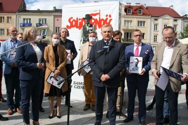 "Wygra w drugiej turze". W Białymstoku rozpoczęto kampanię wyborczą Rafała Trzaskowskiego