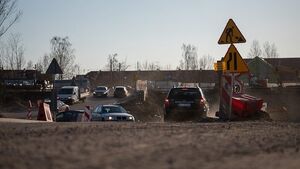 Przełożono ruch na nowo wybudowany odcinek ul. Klepackiej