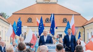 Rafał Trzaskowski zjednał tłumy białostoczan na Rynku Kościuszki [ZDJĘCIA]