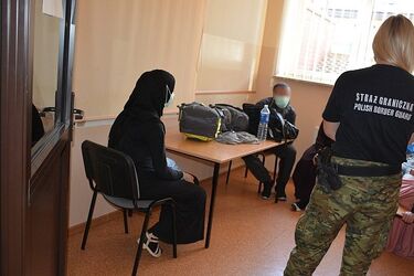 Zatrzymani za nielegalne przekroczenie granicy