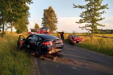 6 osób w szpitalu. Nie wiadomo dlaczego zjechał na przeciwległy pas ruchu