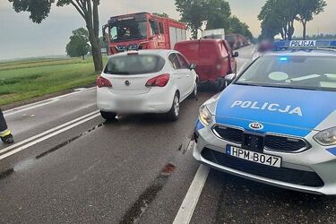 Kolejny wypadek w regionie. Doszło do tzw. efektu domino