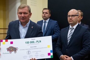 Modernizacja dróg dojazdowych w 18 podlaskich gminach