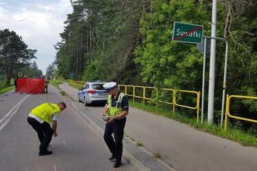 Śmiertelny wypadek z udziałem motocyklisty