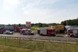 Śmiertelny wypadek na wjeździe do Białegostoku. Zderzyły się 3 ciężarówki