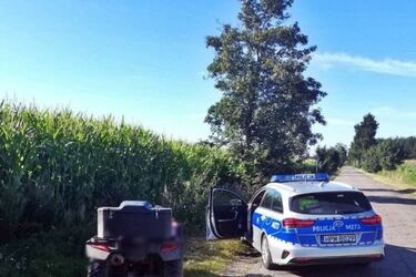 Pijany jechał quadem. W dodatku niezarejestrowanym i bez prawa jazdy