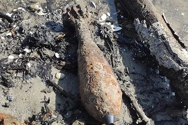 Pocisk z okresu II wojny światowej znaleziono w pobliżu rzeki Narew