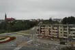 Ponury niedzielny poranek. Pochmurnie, ale bez deszczu