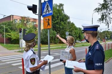 Kontrole w rejonach białostockich szkół