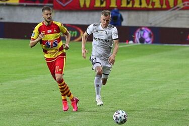 Najpierw dwa ciosy, a później skuteczna obrona. Jagiellonia pokonała Legię
