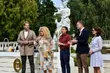 Magda Gessler i ekipa MasterChefa w Białymstoku. Kręcili w ogrodach Pałacu Branickich