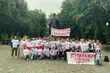 Białystok solidarny z białoruskim teatrem. Spotkanie na Rynku Kościuszki