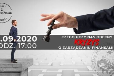 Czego uczy nas obecny kryzys? Klub Liderów Zmian zaprasza na kolejne spotkanie online