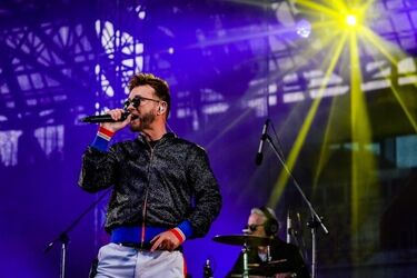 Białystok bawił się na stadionie. Koncert "Naszym bohaterom" dla służby zdrowia