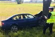 Uderzył w drzewo. Dwie osoby w szpitalu