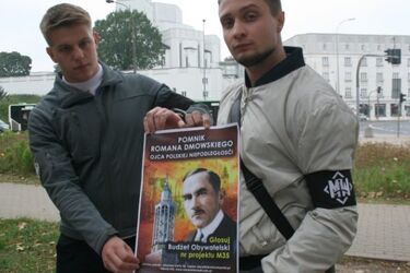 Białostocka Młodzież Wszechpolska stara się o pomnik Romana Dmowskiego. Od 10 lat