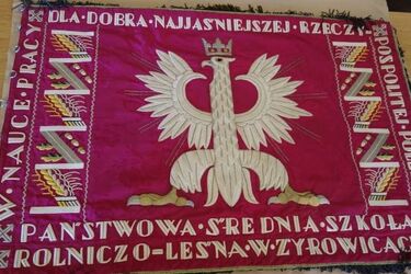 Ten sztandar odnalazł się po 50 latach. Teraz jest zabytkiem