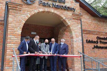 Nowy dyrektor Narwiańskiego Parku Narodowego. Otwarto Ośrodek "Młynarzówka"
