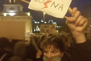 Kobiety zablokowały Białystok. #ToJestWojna [WIDEO]