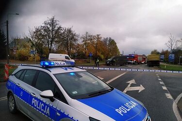 Wypadki w regionie. Dwie osoby trafiły do szpitala