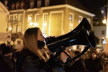 Dziś znowu blokada ronda Lussy