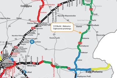 15 obiektów inżynierskich na kolejnym fragmencie ekspresowej S19