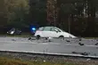 Wypadek na krajowej 