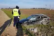 Wypadek na obwodnicy Dąbrowy Białostockiej. Jeden z kierowców trafił do szpitala