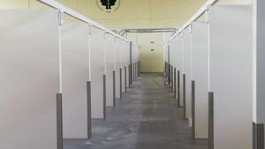 Szpital tymczasowy na finiszu. Co udało się zrobić? [ZDJĘCIA]