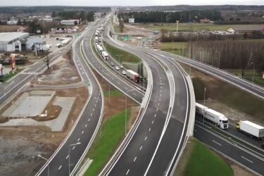 Jak się jeździ przez węzeł Porosły? [WIDEO]