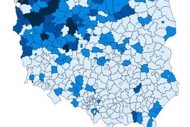 W tych powiatach przypada najwięcej chorych na 10 tys. mieszkańców [RAPORT]