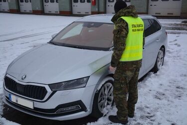 Francuzi ukradli w Niemczech, jechali na Białoruś, zatrzymano ich w Polsce