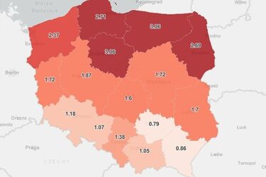 Podlaskie jednym z województw z największą liczbą zakażeń koronawirusem [RAPORT]