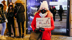 Kolejny dzień protestów. Strajk Kobiet w Białymstoku [ZDJĘCIA]