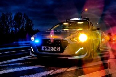 Kolizja osobówki i ciężarówki. Są utrudnienia