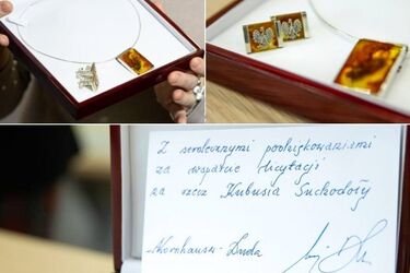 Gest od Pary Prezydenckiej dla chłopca z Białegostoku. Przekazali biżuterię na licytację