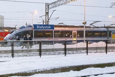 Przywrócono ruch pociągów na linii Ełk – Białystok