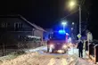 Tragiczny pożar w Zambrowie. Z ogniem walczyło 22 strażaków