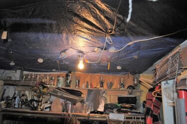 36-latek kradł prąd. Nielegalną instalację uruchomił w piwnicy