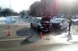 Stłuczka na skrzyżowaniu Poleska - Włókiennicza
