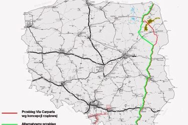 Chcą innego przebiegu ekspresówki. Petycja ws. S16 trafiła do ministrów