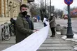45 metrów podpisów pod petycją o ekspresówkę Białystok - Suwałki