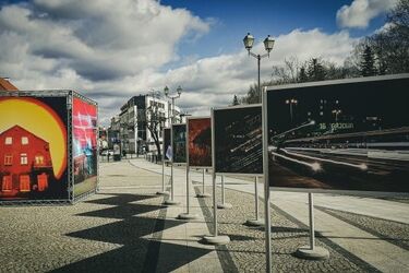 Wystawa plenerowa "Białystok światłem malowany"