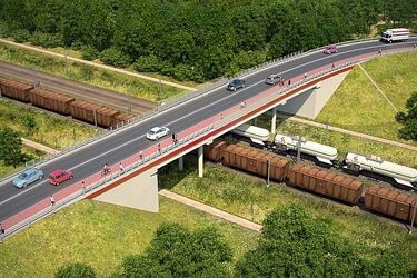 PLK wybudują nowy wiadukt. Zwiększy bezpieczeństwo na trasie Rail Baltica 