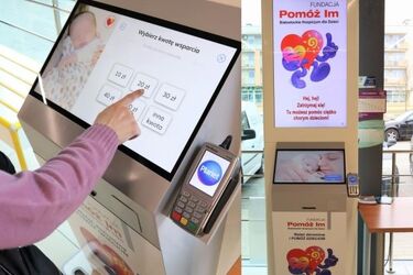 Niezwykły wpłatomat w białostockim sklepie. Pieniądze trafiają na konto fundacji