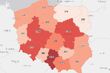 SARS-CoV-2. Tak wygląda Podlaskie na tle kraju